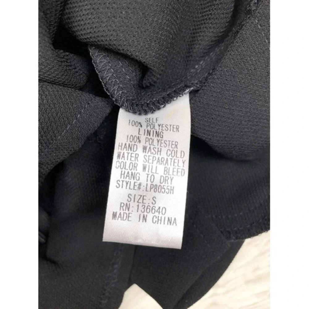 L'Atiste By Amy Black Foldover Skort Skirt Size‎ XS